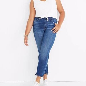 Madewell The High-Rise Slim Crop Boyjean